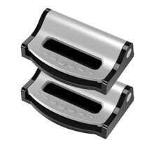 2 piezas Clips ajustables de cinturón de de plástico resistente para automóvil, hebilla antideslizante para cinturón de , clip de fijación simple para estilo de automóvil - A - Ver 8