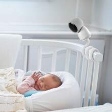 Koroao Flexible Twist Mount For Arenti Baby Monitor/ARENTI 3MP Baby Monitor,No Tools Or Wall Damage Required (White) - ColorB - View 5