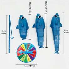 Shark Adventure Tabletop Game, 3+ Kids Educational Board Game For Focus & Hand-Eye Coordination Training - Multicolor - View 4