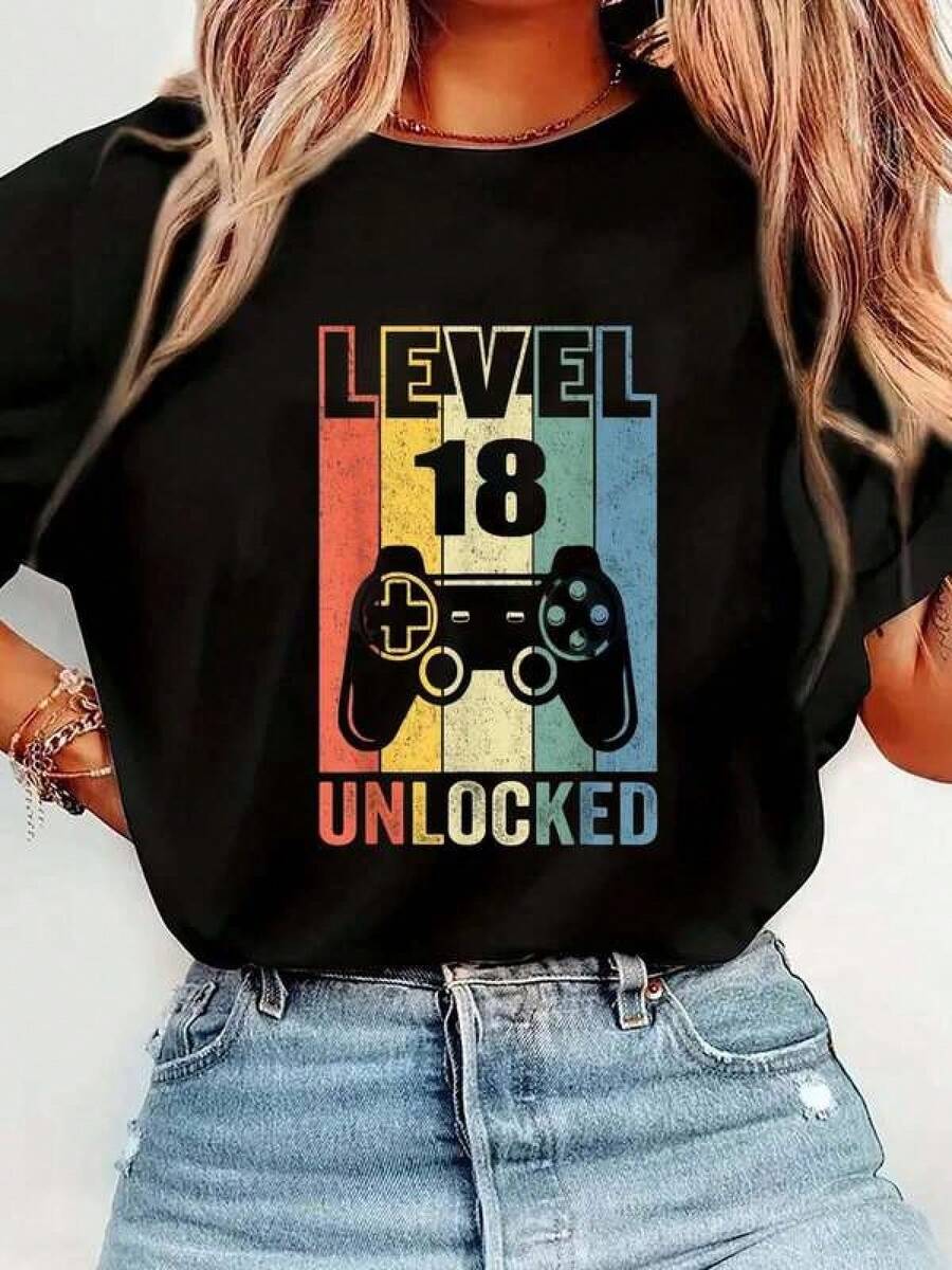 Women T-Shirts - Black - View 1
