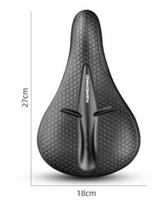 1个模压硅胶自行车座套，3D蜂窝状减震防水防滑 - 彩色 - 查看 6