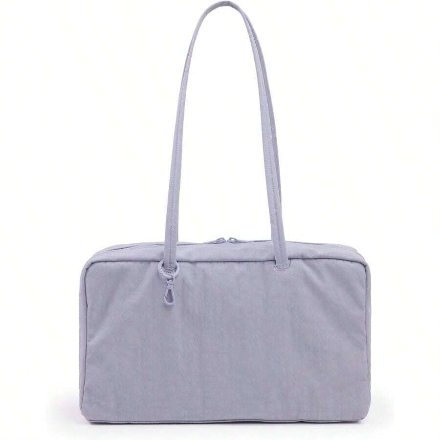 Medium Nylon Bowler Bag - Mist - View 1