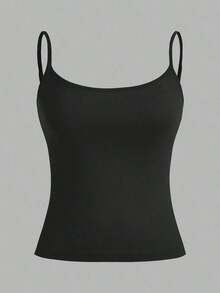 Set de 3 camisetas ajustadas de estilo minimalista casual con estampado de leopardo en blanco y negro, de estilo versátil adecuado para el verano - Multicolor - Ver 7