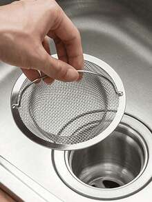 3/1pc Stainless Steel Sink Strainer, Kitchen Accessory, Fits Most Sink Drains, Food Collector, Sink Filter, Steel Sink Strainer, Birthday, Kitchen, Kitchen Accessory, Autumn Decor - View 9