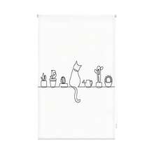 KIWI | Translucent Digital Roller Blind For Kitchen, Model C-Cat, Sizes From 110 To 200 Cm Wide And From 180 To 270 Cm High, Thermal Insulating Digital Blind - C-cat - View 1