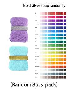 1 cái/2 cái/4 cái/6 cái/8 cái/10 cái Túi đựng xà phòng/Bông tắm 2 trong 1, Xơ mướp mềm mại có túi đựng xà phòng, Bông tắm tẩy tế bào chết tái sử dụng, Dây đeo ngẫu nhiên - túi đựng xà phòng - Xem 13