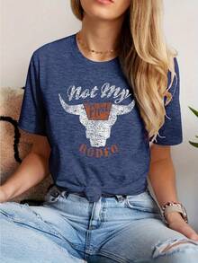 Women T-Shirts - Black - View 6