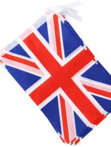 1組英國國旗、英格蘭國旗、聯合王國國旗、紅十字旗、2026世界盃旗幟、迷你旗幟、派對用品、教室花園節日裝飾、英格蘭紅十字旗、英國旗 - A - 查看 12