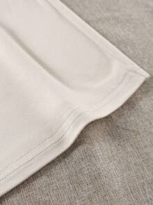 Women's Casual Printed T-Shirt, Round Neck, Short Sleeve, Drop Shoulder Style For Spring And Summer - 奶油 - 查看 5
