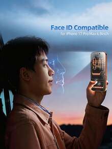 MIGAE 4 paquetes - Protector de pantalla con privacidad para iPhone 17 Pro Max de 6.9 pulgadas, vidrio templado con protección de privacidad, compatible con 17 Pro, 16 Pro Max, 16, 15 Pro, 14 Pro Max, 13, 13 Pro Max, 12, 11 Pro Max. Sin burbujas, accesorio para teléfono, compatible con fundas de teléfono, adecuado para Pascua, primavera y verano. - Negro - Ver 5