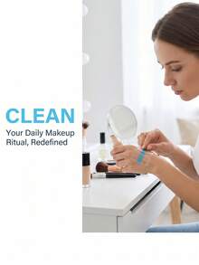 100/200/300/500 chiếc Bảng pha chế mỹ phẩm cầm tay dùng một lần Phụ kiện trang điểm Dụng cụ trang điểm - Nhiều màu - Xem 7