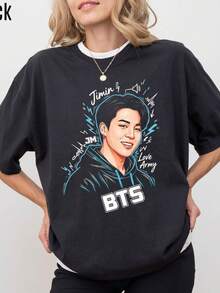 Women T-Shirts - Black - View 7