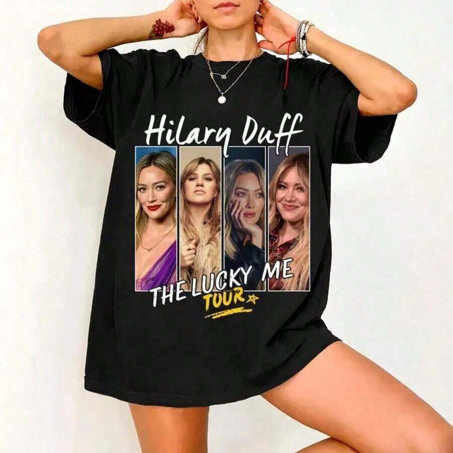 Camiseta Vintage Bunny Ile JK , Merchandising De La Gira Mundial Retro K 2026, Para - Negro 5 - Ver 1