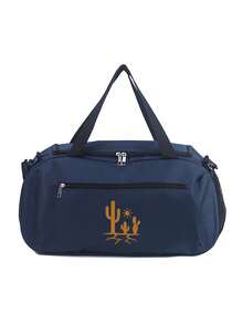 1 túi thể thao in hình cây xương rồng sa mạc, unisex, làm từ sợi polyester, túi tập gym dung tích lớn với dây đeo vai có thể tháo rời. - Nhiều màu - Xem 8