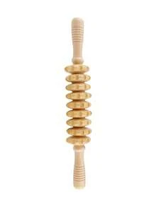 6合1木製按摩器 手持式按摩滾輪 激發點按摩器 適用於全身按摩 放鬆肌肉 塑形 筋膜放鬆 淋巴排毒 幫助減少脂肪堆積 - 彩色 - 查看 15