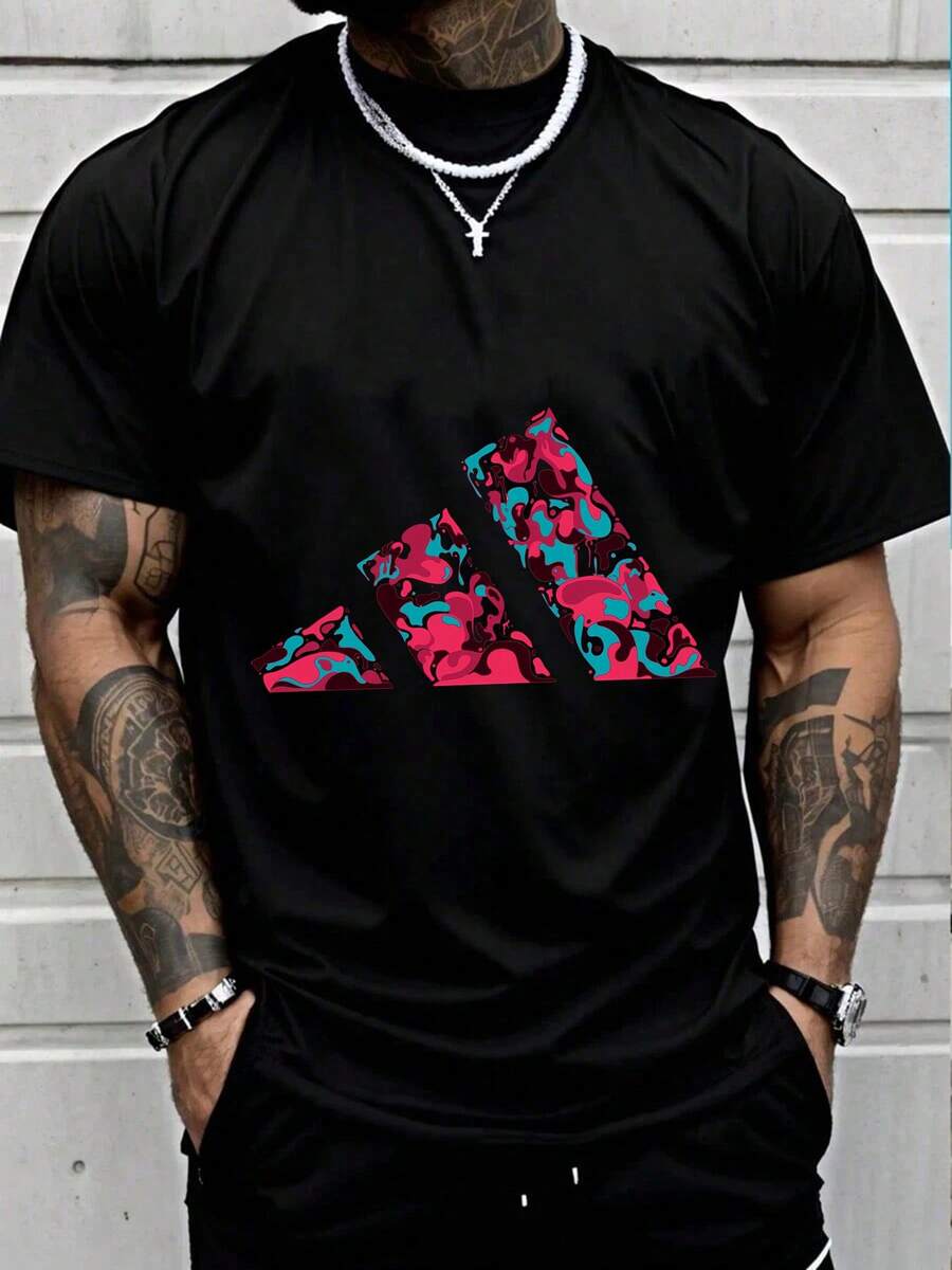 Men T-Shirts - Black - View 1
