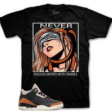 Camisetas deportivas a juego con el elefante del desierto Retro 3 - Camiseta Never Discuss - forma - Ver 1
