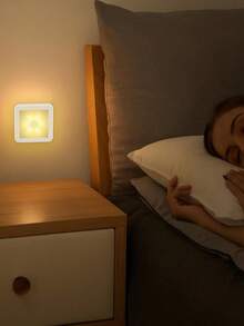 感應式 LED 夜燈，無線電池供電暖光燈具，黏貼式夜燈，適用於浴室、廁所、臥室、走廊、衣櫥、樓梯 - 均碼 - 查看 6