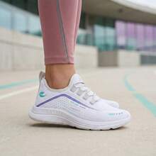 Women's Valente Walking Gym Training Shoes Promotion - 紫白色 - 查看 2