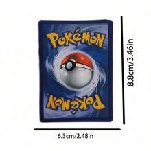 Pocket Collection Cards 300Pcs, 200Pcs Battle Game Cards, Pocket Monster Collectible Cards, Fan Collection & Birthday Gifts - Multicolor - View 9