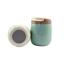 300ml Stainless Steel Double-Layer Minimalist Egg-Shaped Cup, Multicolor Macaron Miniature 316 Insulated Tumbler, Personalized Coffee Cup - Multicolor - View 7