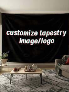 Customized Tapestry - Personalized Tapestry With Uploadable Images | Suitable For Bedroom, Living Room And Dorm | Multiple Sizes Available | No Power Required | Perfect Gift | Dorm Decor | Modern Tapestry | Indoor Textile | Bedroom Decor - Multicolor 02 - View 5