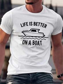 Camiseta de Algodón para Hombre Fortunes MSDFS, Camiseta de Verano para Hombre, Camiseta Deportiva para Hombre, Tejido de Punto con Microelasticidad, Camiseta Estampada, Corte Regular, Ropa con Microelasticidad, Camiseta con Estampado, Estilo Casual, Camiseta de Verano - Negro - Ver 7