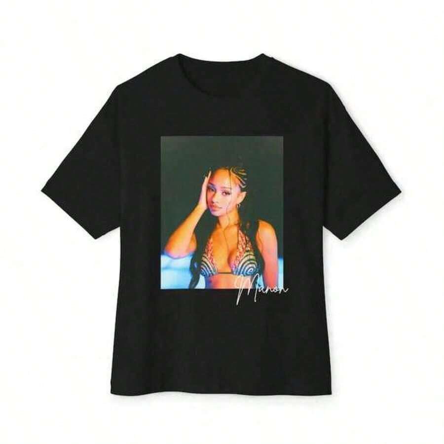 Camiseta de algodón puro, unisex, KatseyeManónCamisaK-popventiladorCamisetaUnisexConciertoOutfit,blusasparamujer,blusasparamujerfiesta,playeraselmujer,blusascasualesparadama,sudaderas,camisaselmujer,ropaelmujer,blusasbonitas,ofertasyliquidacionesropamujer,motfmujerpremium,elegantemujer,camisetasparahombre, manfinityhombre,playeraselhombrecasual,playerasparahombre,dazyhombre,streetwear,cosasparahombre,playerasnegras - Negro - Ver 1