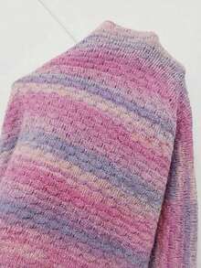 Vestido de suéter sin mangas elegante para mujer , otoño/invierno, vestido de suéter largo y ajustado para mujer - Multicolor 2 - Ver 3