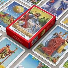 78张经典塔罗牌游戏，派对游戏，休闲娱乐，家庭聚会棋盘游戏，占卜卡牌 - 彩色 - 查看 6