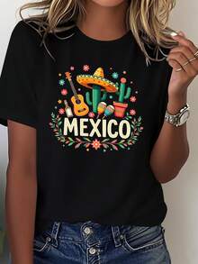 Women T-Shirts - Black - View 1