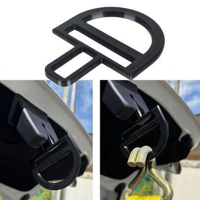 One Hook Ring For Locking The Trunk Of A Car - Used For Attaching Straps, Hooks Or Elastic Ropes. Easy To Install, Convenient And Durable. Car Accessory.