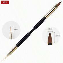 LANDOT 31件套美甲工具套装，包含美甲笔、点钻笔、除尘刷、长条笔、绘图笔，适用于美甲设计 - 軍綠色 - 查看 7