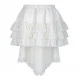 Retro Short Skirt 4 White