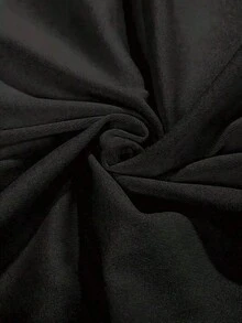 1 pieza Camiseta Negra Sobredimensionada con Tema de Bingo para Mujeres - Cuello Redondo Casual, Manga Corta, Tela Elástica, Camiseta de Moda de Verano con Impresión "Lo que Sucede en el Bingo Se Permanece en el Bingo", Top Casual de Verano |     Camiseta Oversize |     Vibrante Prin180g 100% Algodón suaveSuitable for spring, summer and autumnmaija mujer - Negro - Ver 7