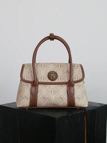 Mẫu túi xách nữ cao cấp mới ra mắt năm 2026, túi tote cỡ lớn phong cách retro phối nhiều mảnh, túi đeo vai chéo đa năng tiện dụng cho công sở. - Nhiều màu - Xem 6