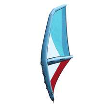 Set Of Freestanding Oxford Cloth And PVC Professional Inflatable Paddle Board, Wind Surfing Inflatable Paddle, Inflatable Sail With 360° Rotatable Base For Water Surfing And All Skill Levels To Enjoy, Surf, Explore, Or Adventure In The Waters,Blue - Blue and Red - View 5