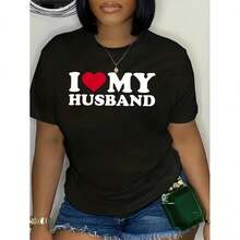 Dam-T-shirts - Svart - Visa 8