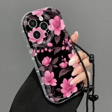 时尚万圣节主题印花手机壳，独特的TPU保护套，适用于苹果 7/8/X/XR/XS/11/12/13/14/15/16/16PRO/16PRO Max和三星Galaxy A05/A15/A25/A35/A53/A54/A55/S23/S24/S25。 - 透明殼 - 查看 3