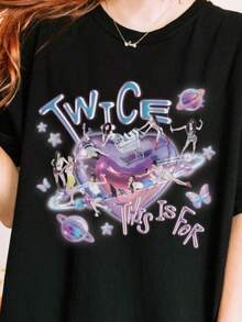 Women T-Shirts - Black - View 1