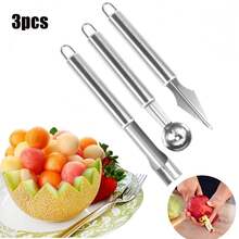6pcs Stainless Steel Multi-Function Vegetable & Fruit Corer Set, Fruit Platter Shaping Tool Helper - View 14