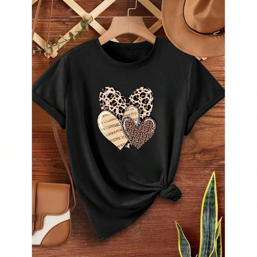 Women T-Shirts - Black - View 1