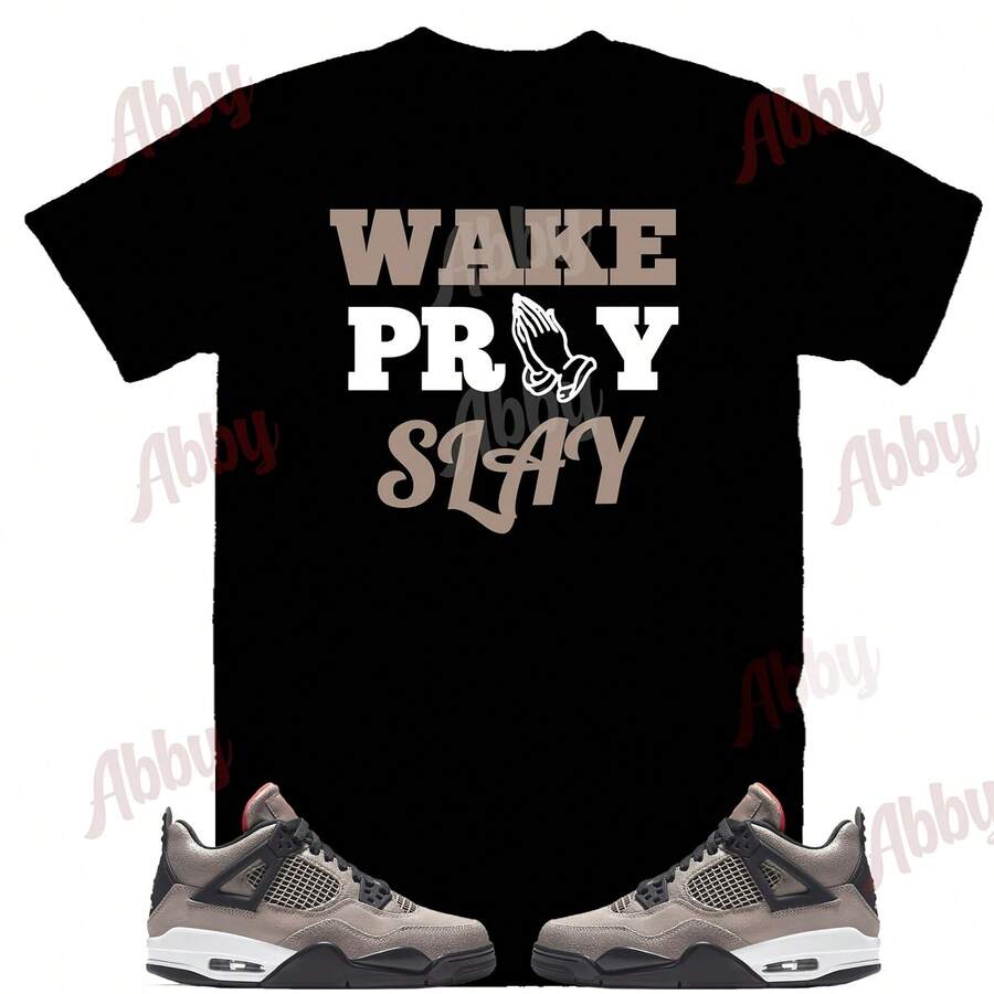 Camiseta de deporte Airs Jordans Retro 4 Taupe Haze, camiseta Retro 4 Taupe Haze, camiseta Taupe Retro 4 - forma - Ver 1