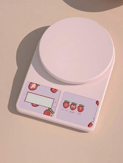 Precise Digital Kitchen Scale, Suitable For Cooking And Baking - Stylish Color Design, Easy-To-Read Display, AAA Battery Powered, Ideal For Recipe Preparation And Health Tracking, Kitchen Food Scale