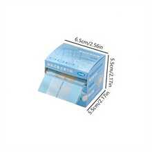 120pcs/Box Glitter Macaron Color Memo Notes, Suitable For Office And Teaching Planning Reminder Stickers - one-size - View 2