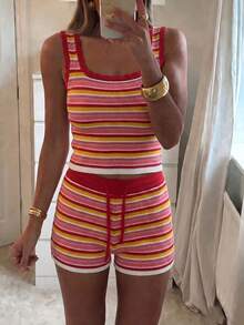 Pink and White Stripes
