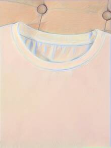 Women's Crew Neck T-Shirt - White - View 3