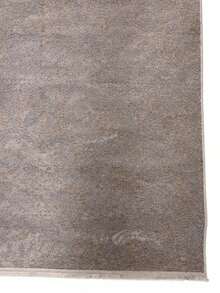 Modena Scandinavian Washable Chenille Rug With Fringes, Non-Slip Backing For Hallway, Living Room - Coffee Brown - View 2