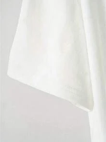 Carnaval, Día de la Madre, Día de San Valentín, moda femenina, letras, estampados, impresión direccional, sudadera de cuello redondo para primavera y otoño, camiseta de mujer - Blanco - Ver 5
