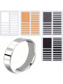 Adjustable EVA Invisible Ring Sizer - Transparent Plastic Jewelry Tool, Precise Ring Size Measurement, Includes Sizes 1-13 And Adjuster, Suitable For Loose Rings, Jewelry Sizing Tool | Adjustable Ring Sizer | Durable Plastic - Multicolor - View 5